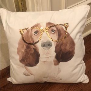 Pillow  pottery barn cute dog